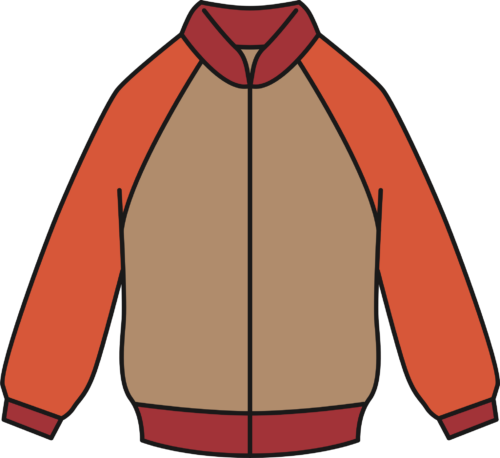 Poshmark Orange Brown Coat